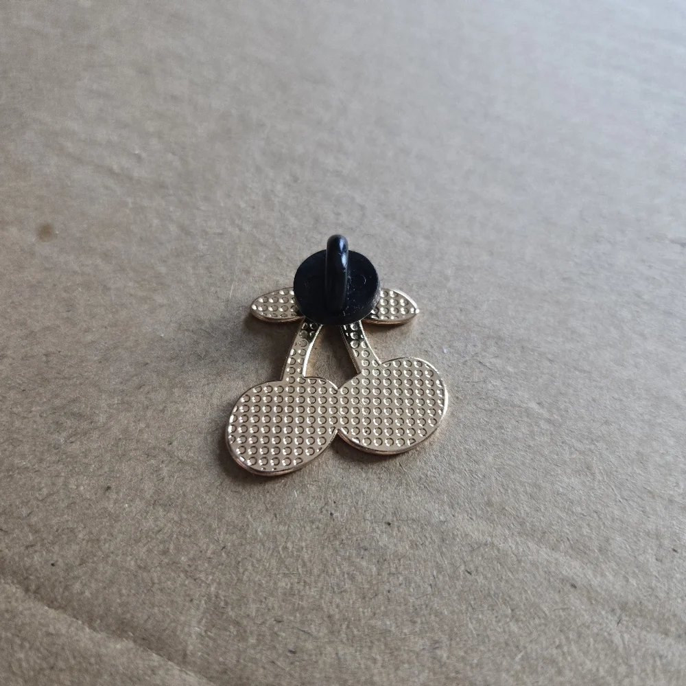 Cute Happy And Sad Cherry Enamel Pin
